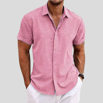 BreezeFlex Linen Short-Sleeve Shirt